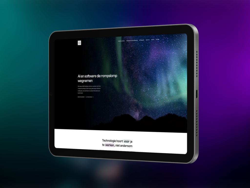 Website voor EchoNova