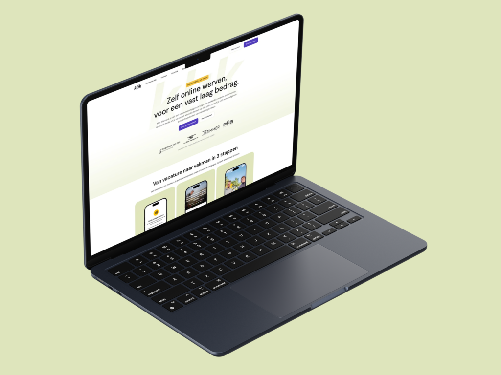 Ontwerp applicatie en website optimalisatie
